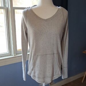 Carhartt Women's Light Gray Long Sleeve Tee